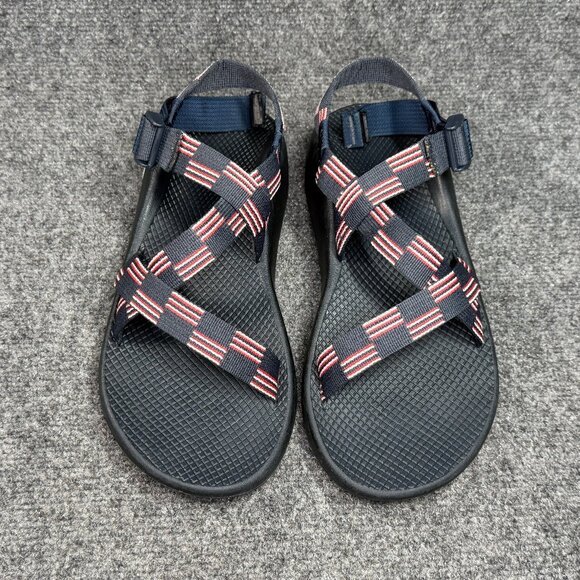 Chaco Z/1 Classic Sandals Men\'s 11‎ Blue Red White Flag Athletic Outdoor Hiking main image 9